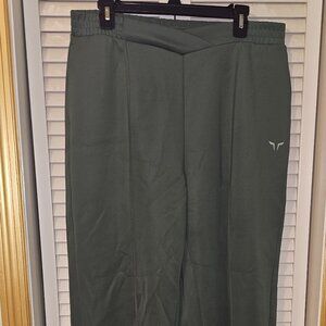 Squat Wolf V Waist Wide Leg Pants Black size XL